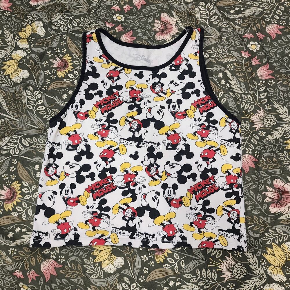 Disney Mickey Mouse All Over Print Tank Top